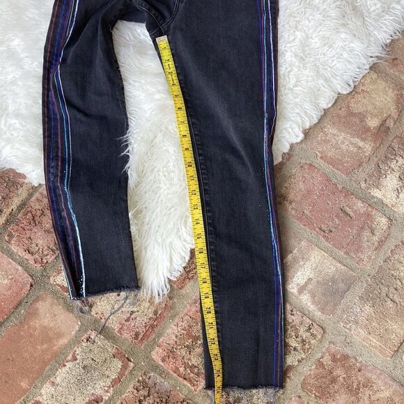 True Religion Modern Art Harper High Rise Super Skinny Jeans Size 26 - Picture 15 of 16